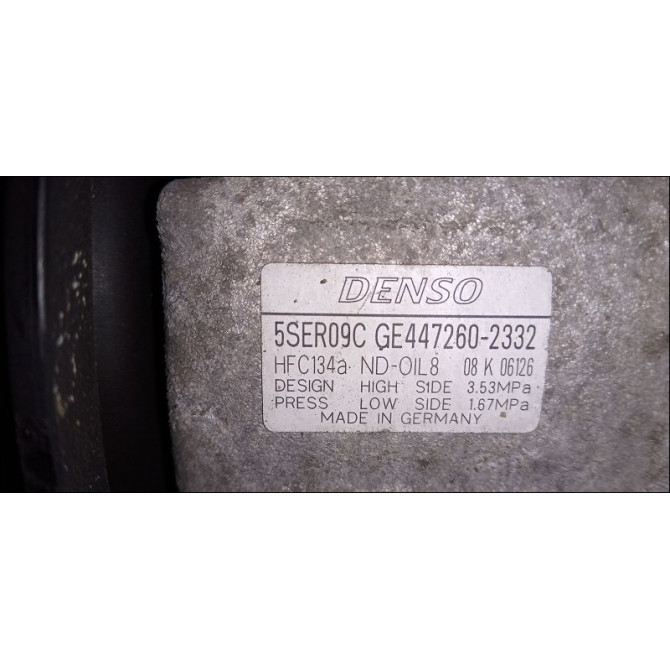 Compresseur air conditionne occasion TOYOTA YARIS II Phase 1 12-2005->11-2009 1.4 D-4D 883100D212 4