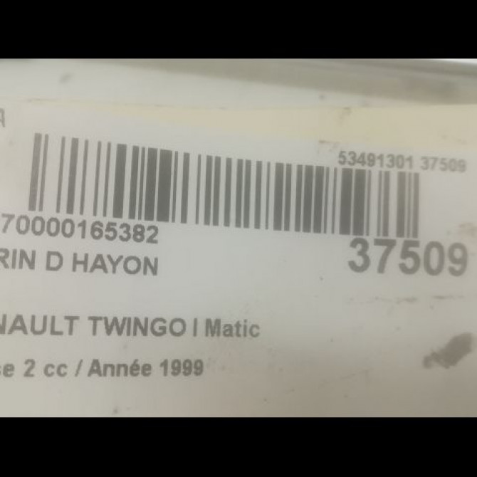 Verin droit hayon occasion RENAULT TWINGO I Phase 2 08-1998->08-2000 Matic 2