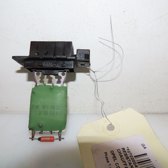 Resistance de chauffage occasion OPEL CORSA IV Phase 1 09-2006->12-2010 1.3 CDTI 90ch 3