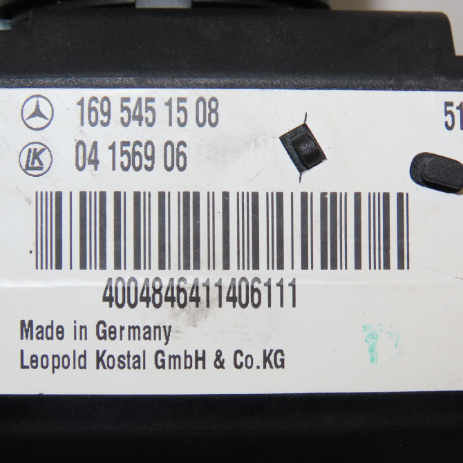 Kit serrures + antivol occasion MERCEDES CLASSE B I Phase 1 06-2005->04-2008 B200CDI 140ch 3