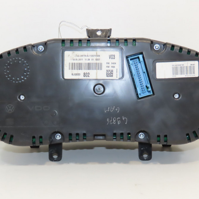 Compteur occasion SEAT IBIZA IV Phase 1 05-2008->01-2012 1.4i 16v 6J0920802X 2