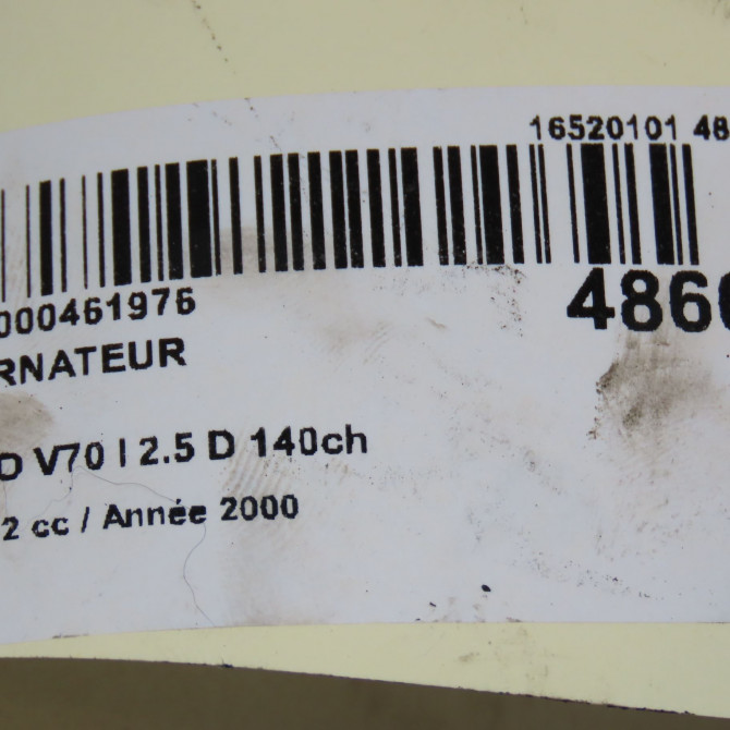 Alternateur occasion VOLVO V70 I Phase 2 02-2000->06-2004 2.5 D 140ch 8111122 7