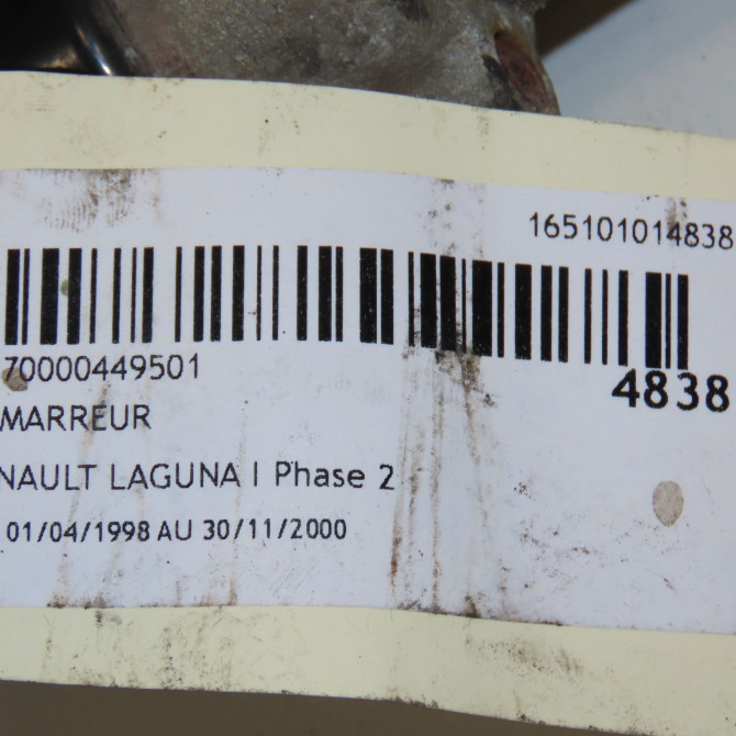 Démarreur occasion RENAULT LAGUNA I Phase 2 04-1998->11-2000 8200792969 6