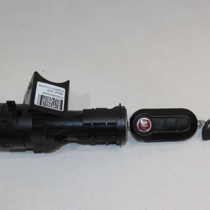 Antivol de direction occasion FIAT 500 II 500 II Phase 1 2007-07-01->2016-03-31 1.2i 69ch 52180852 2