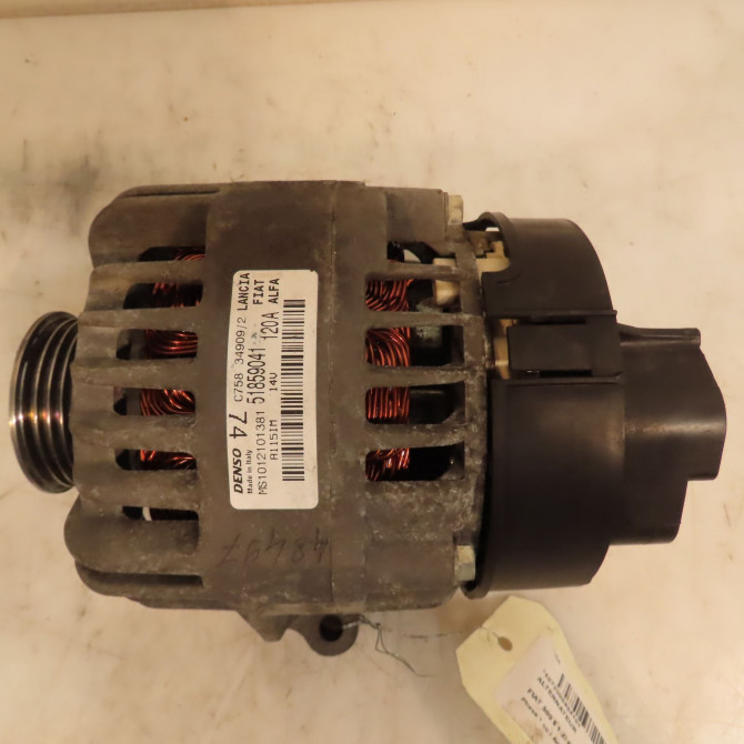 Alternateur occasion FIAT 500 II 500 II Phase 1 2007-07-01->2016-03-31 1.2i 69ch 71797006 3