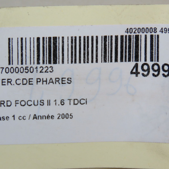 Interrupteur commande de phares occasion FORD FOCUS II Phase 1 09-2004->12-2007 1.6 TDCI 110ch 1323821 5