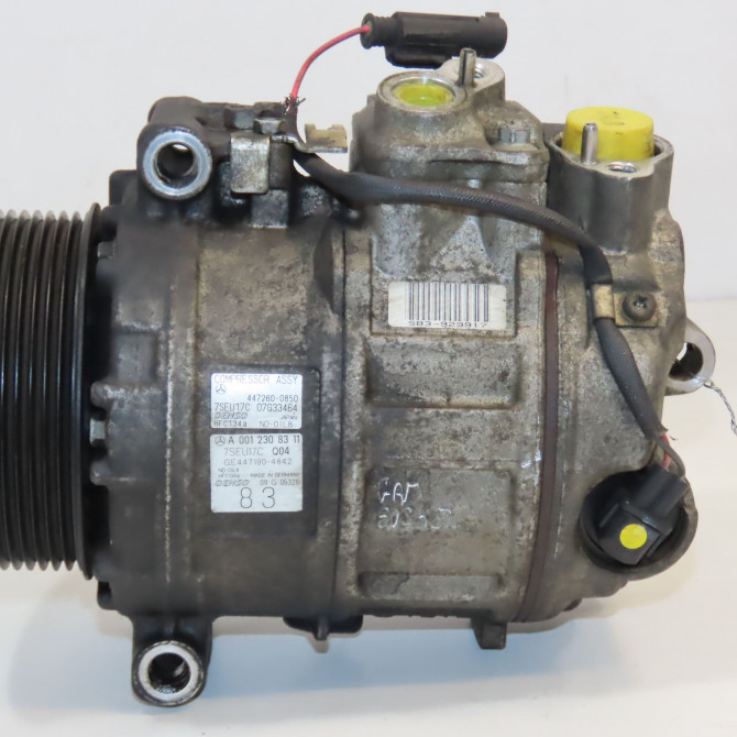 Compresseur air conditionne occasion MERCEDES CLASSE ML II phase 1 03-2005->09-2008 320 CDI 224ch 1
