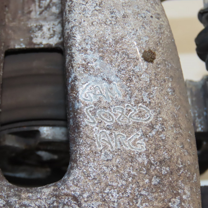 Etrier de frein arrière gauche occasion OPEL ZAFIRA II Phase 2 01-2008->12-2014 1.7 CDTI 125ch 93183696 5