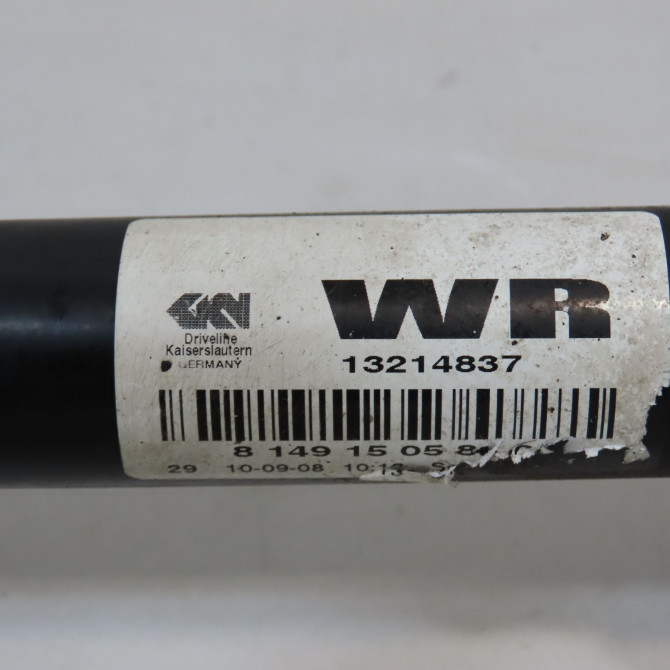 Transmission avant droite occasion OPEL ZAFIRA II Phase 2 01-2008->12-2014 1.7 CDTI 125ch 13214837 5