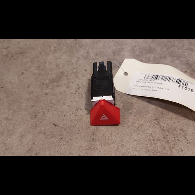 Bouton de warning occasion VOLKSWAGEN TOURAN I Phase 1 03-2003->12-2006 1.9 TDI 105ch 1T0953509B 1