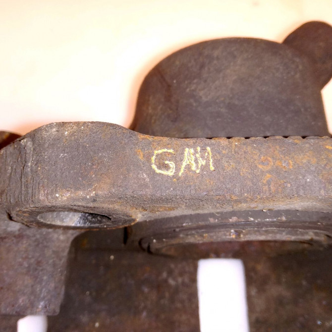 Etrier de frein avant droit occasion RENAULT KANGOO I Phase 1 09-1997->06-2003 1.9 D 65ch 7701207787 3