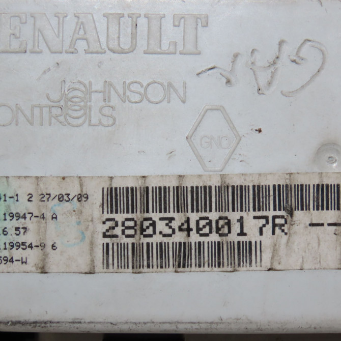 Afficheur digital occasion RENAULT CLIO III Phase 1 09-2005->03-2009 1.5 DCI 70ch 280348139R 4