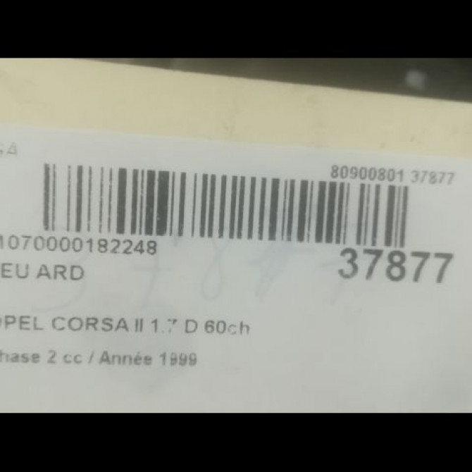 Feu arrière droit occasion OPEL CORSA II Phase 2 04-1997->10-2000 1.7 D 60ch 90444142 3