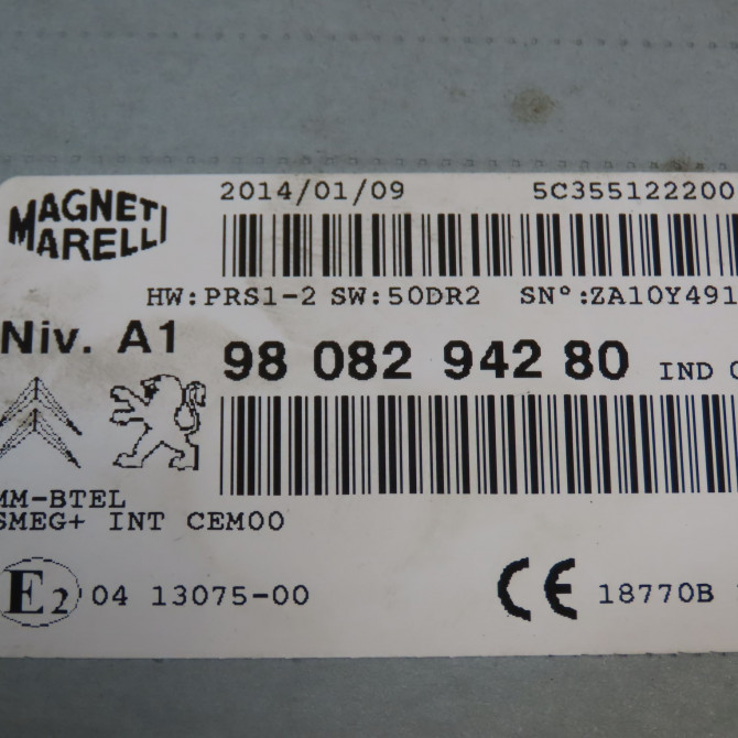 Autoradio occasion CITROEN C4 GRAND PICASSO II Phase 1 04-2013->... 1.6 e-HDi 115ch 2