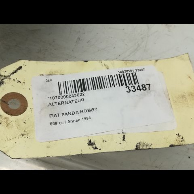 Alternateur occasion FIAT PANDA I Phase 2 03-1986->09-2003 L 46472225 3