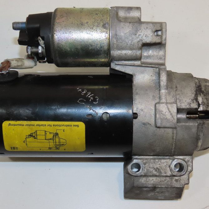 Démarreur occasion B.M.W. SERIE 1 I Phase 2 01-2007->07-2011 118d 143ch 12418570238 2