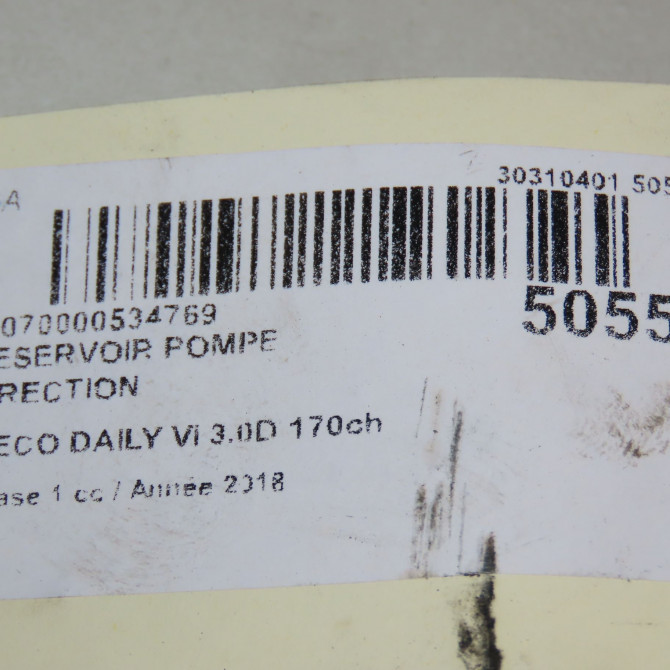 Reservoir pompe direction occasion 4