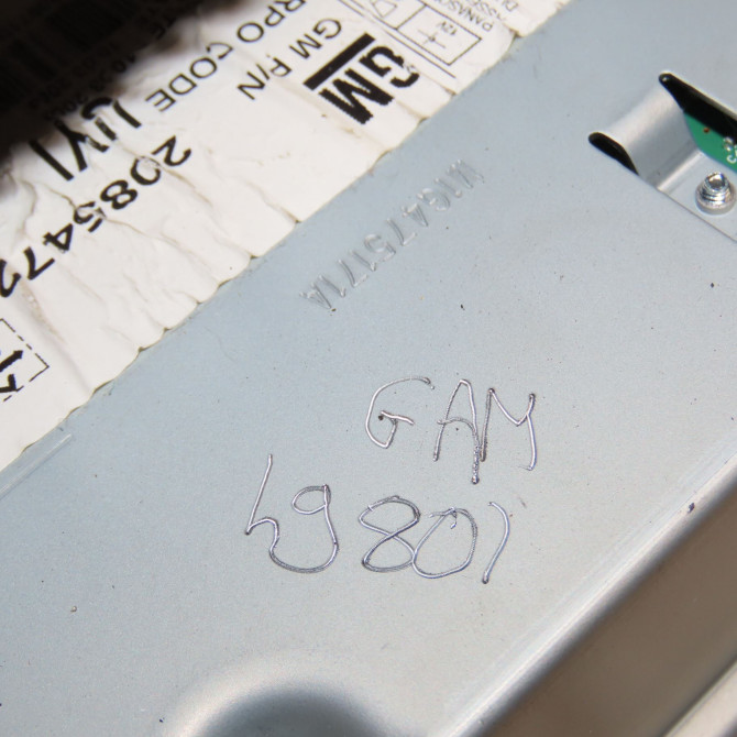 Autoradio occasion CHEVROLET CRUZE Phase 1 03-2009->... 13332702 5