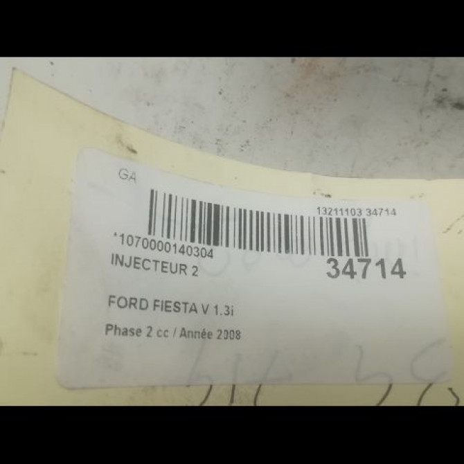 occasion FORD FIESTA V Phase 2 10-2005->10-2008 1.3i 3