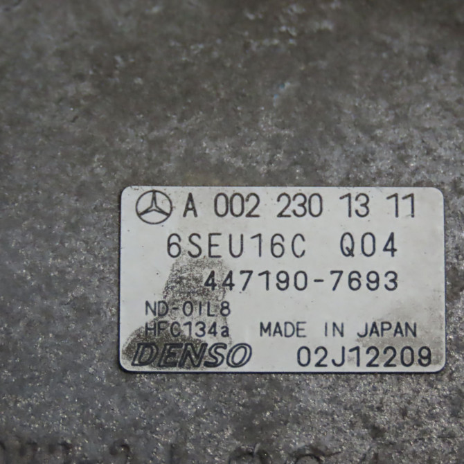 Compresseur air conditionne occasion MERCEDES CLASSE A II Phase 1 12-2004->04-2008 A170 116ch 22306811 5