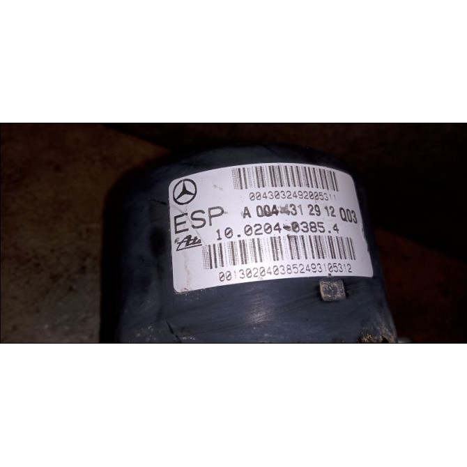 Unité hydraulique ABS occasion MERCEDES CLASSE CLK II Phase 1 05-2002->12-2009 270 CDI 44316212 6