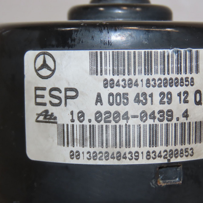 Unité hydraulique ABS occasion MERCEDES CLASSE CLK II Phase 1 05-2002->12-2009 270 CDI 44316212 5