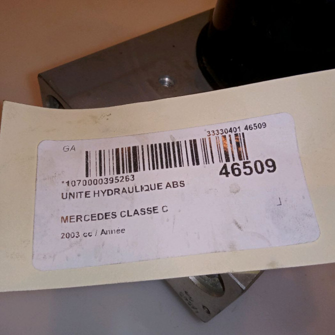 Unité hydraulique ABS occasion MERCEDES CLASSE C COUPE SPORT II Phase 1 03-2001->03-2004 44316212 5