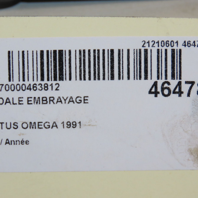 Pedale embrayage occasion LOTUS OMEGA 4