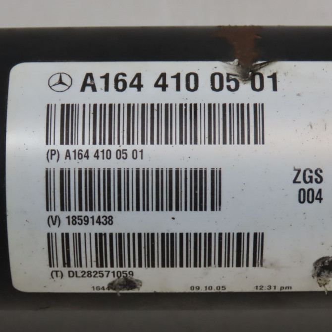 Transmission longitudinale cent occasion MERCEDES CLASSE ML II phase 1 03-2005->09-2008 2