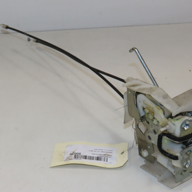 Serrure porte arg occasion NISSAN PIXO Phase 1 05-2009->... 1.0i 12v 68ch 825034A00M 1