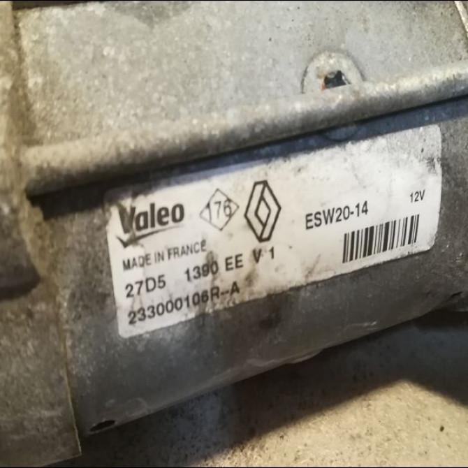 Démarreur occasion RENAULT SCENIC III Phase 3 04-2013->... 1.6Dci 130ch 233000106R 3