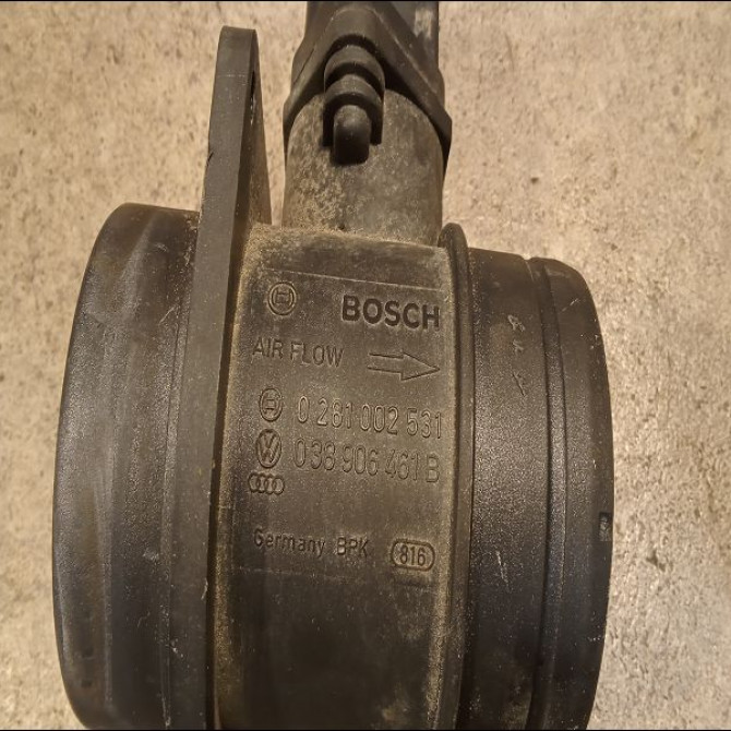 Debimetre air occasion VOLKSWAGEN POLO IV Phase 2 05-2005->09-2009 1.4 TDI 70ch 38906461B 3