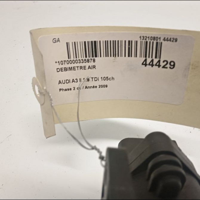 Debimetre air occasion AUDI A3 II Phase 2 06-2008->07-2012 1.9 TDi 105ch 38906461B 4