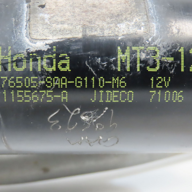Moteur essuie-glace avant occasion HONDA JAZZ I 76505SAAG11 3