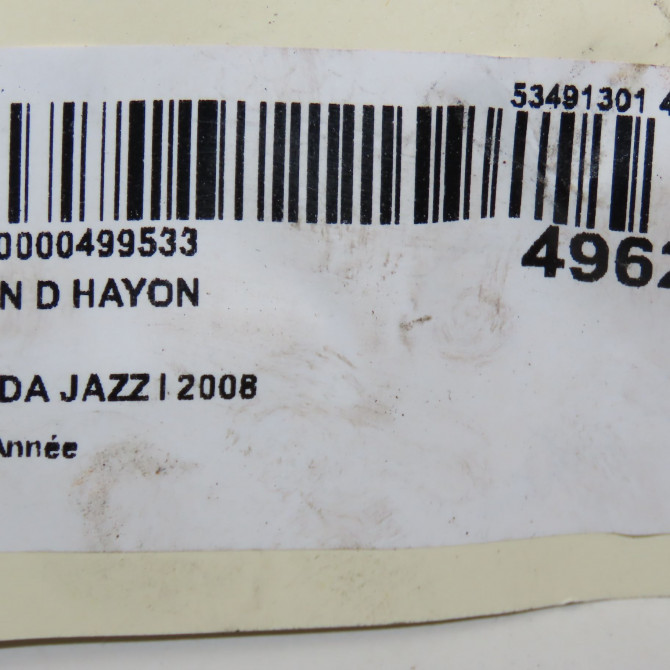 Verin droit hayon occasion HONDA JAZZ I 4741SAA010 3