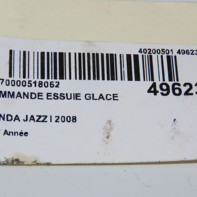Commande essuie glace occasion HONDA JAZZ I 35256SAAG01 5
