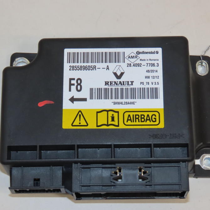 Boitier pyrotechnique occasion RENAULT SCENIC III Phase 3 04-2013->... 1.6Dci 130ch 285589605R 1