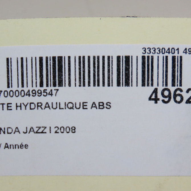 Unité hydraulique ABS occasion HONDA JAZZ I 57110SAAJ50 6