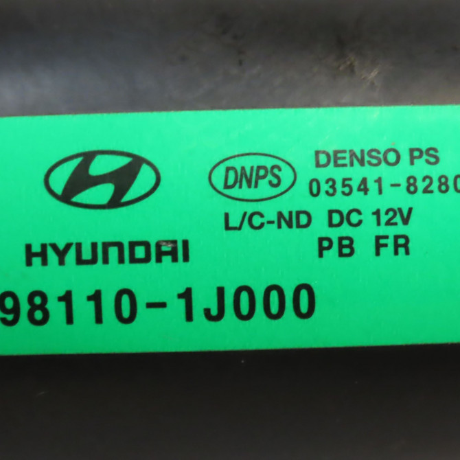 Moteur essuie-glace avant occasion HYUNDAI I 20 I phase 2 06-2012->03-2015 1.2i 85ch 981101J000 4