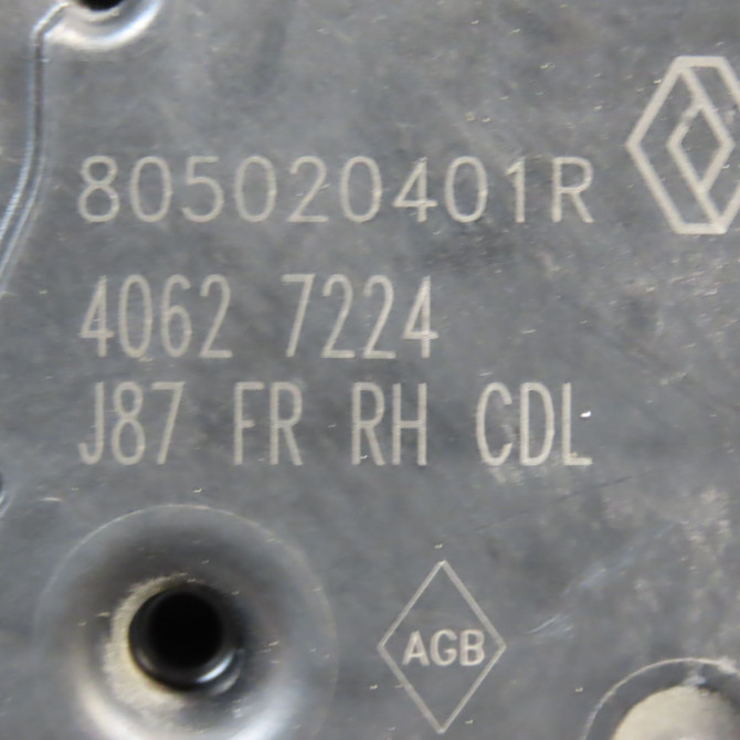 Serrure porte avd occasion RENAULT CAPTUR Phase 1 02-2013->... 0.9 90 ch 805022764R 6