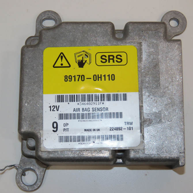 Boitier pyrotechnique occasion PEUGEOT 108 Phase 1 06-2014->... 1.0i VTI 68ch B000865980 2