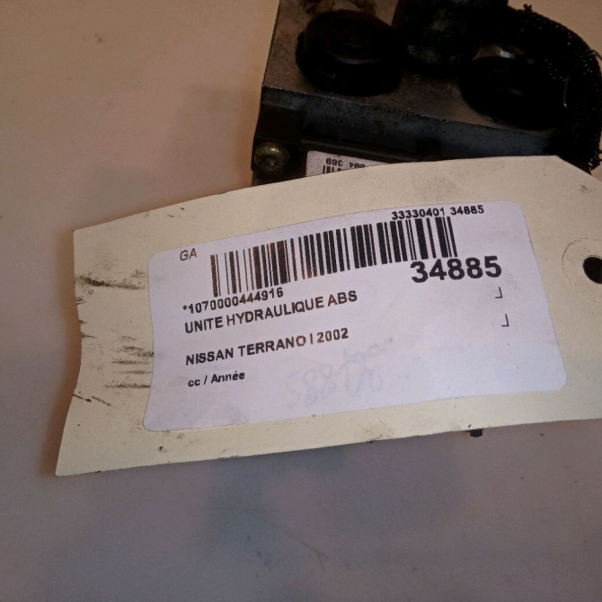 Unité hydraulique ABS occasion NISSAN TERRANO I 476600X801 5
