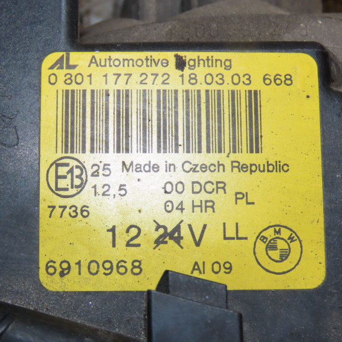 Phare droit occasion B.M.W. SERIE 3 IV Phase 2 09-2001->03-2005 63127165832 4