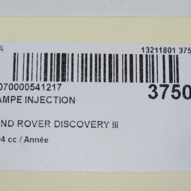 Rampe injection occasion LAND ROVER DISCOVERY III phase 1 09-2004->09-2009 7