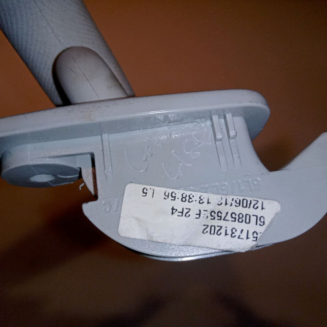 Pare-soleil droit occasion SEAT IBIZA IV IBIZA IV Phase 2 2012-02-01->2016-03-31 1.6 TDI 90ch 6J0857552C2F4 3