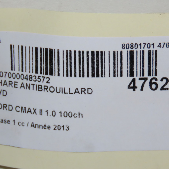 Phare antibrouillard avant droit occasion  4550597 6