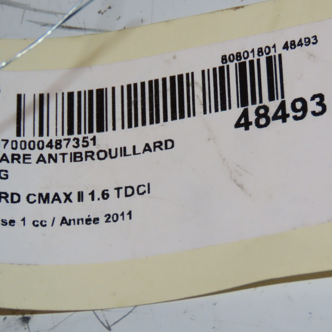 Phare antibrouillard avant gauche occasion FORD CMAX II Phase 1 09-2010->09-2015 1.6 TDCI 115ch 4550597 3