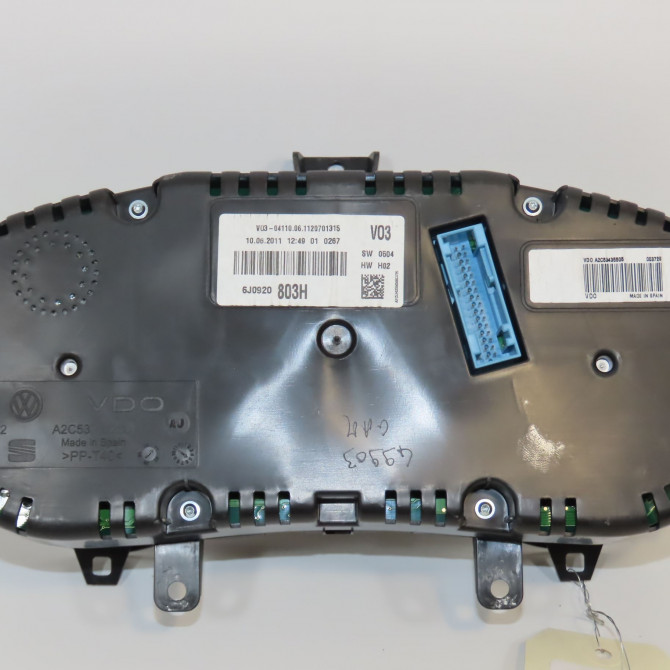 Compteur occasion SEAT IBIZA IV Phase 1 05-2008->01-2012 6J0920803HX 2