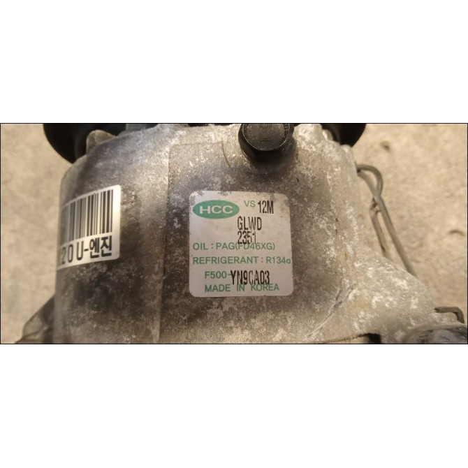 Compresseur air conditionne occasion KIA VENGA Phase 1 04-1995->04-1999 1.6 CRDI 115ch 977012K201 3