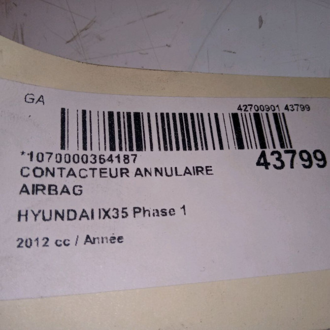 occasion HYUNDAI IX35 Phase 1 03-2010->06-2013 934902M300 4